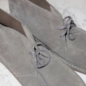 Clarks Original Desert Boots Chukka gray Sole Suede 15260 Size 12
